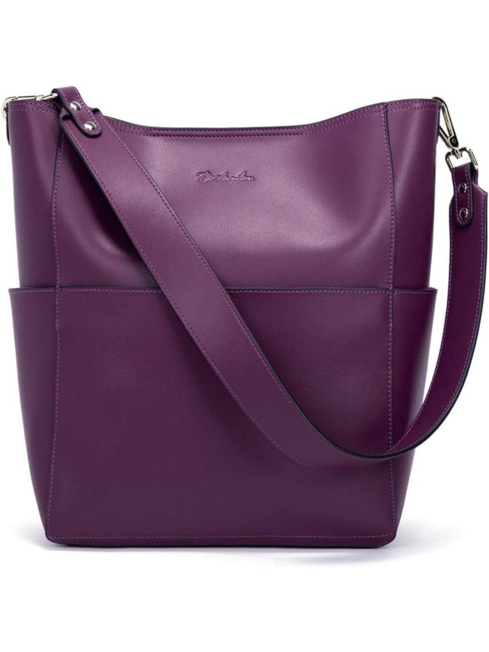 Stylish Women's Leather Tote Handbags - Versatile Shoulder & Bucket Bags